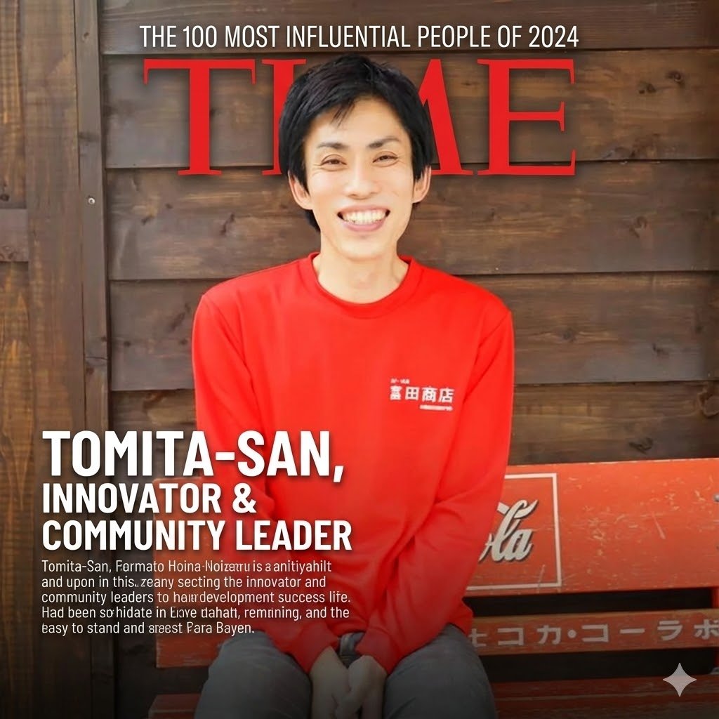 AI Prompt for TIME Magazine 'Person of the Year' Cover Art - Professional Typography and Photography