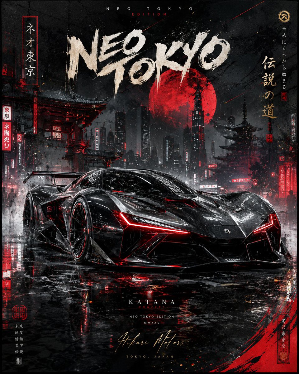 AI Prompt for Ultra-Premium Automotive Poster in Sketch & Watercolor Style
