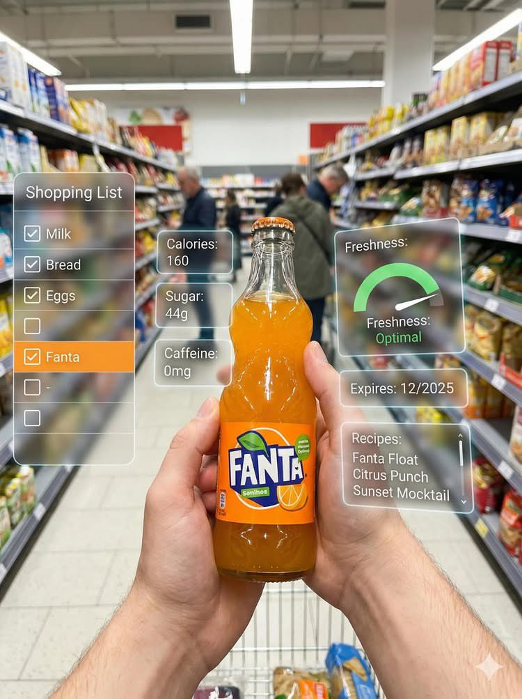 AI Prompt for Virtual Product Showcase with Augmented Reality Interface