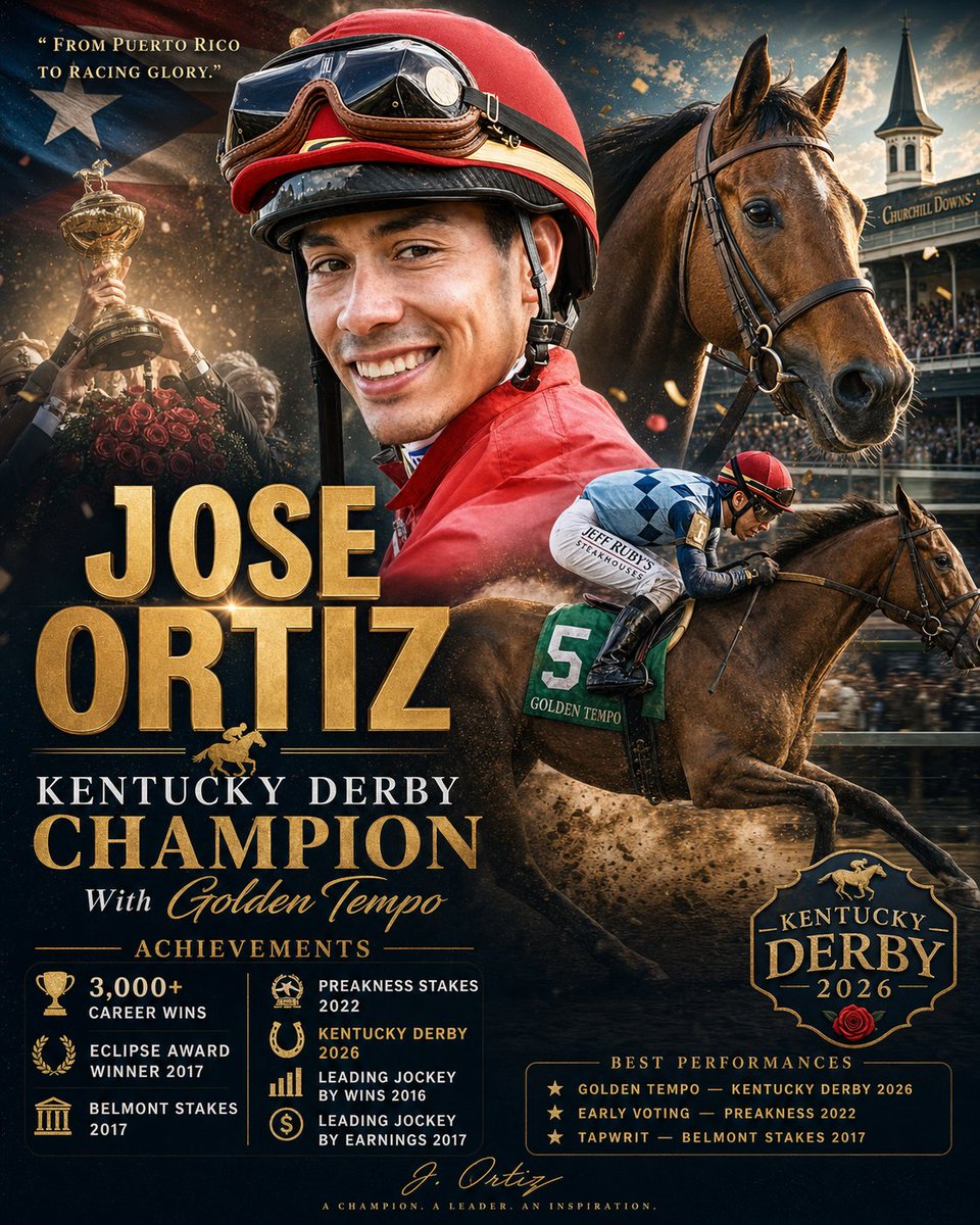 AI Prompt: Generate Cinematic Horse Racing Championship Poster in Film Style