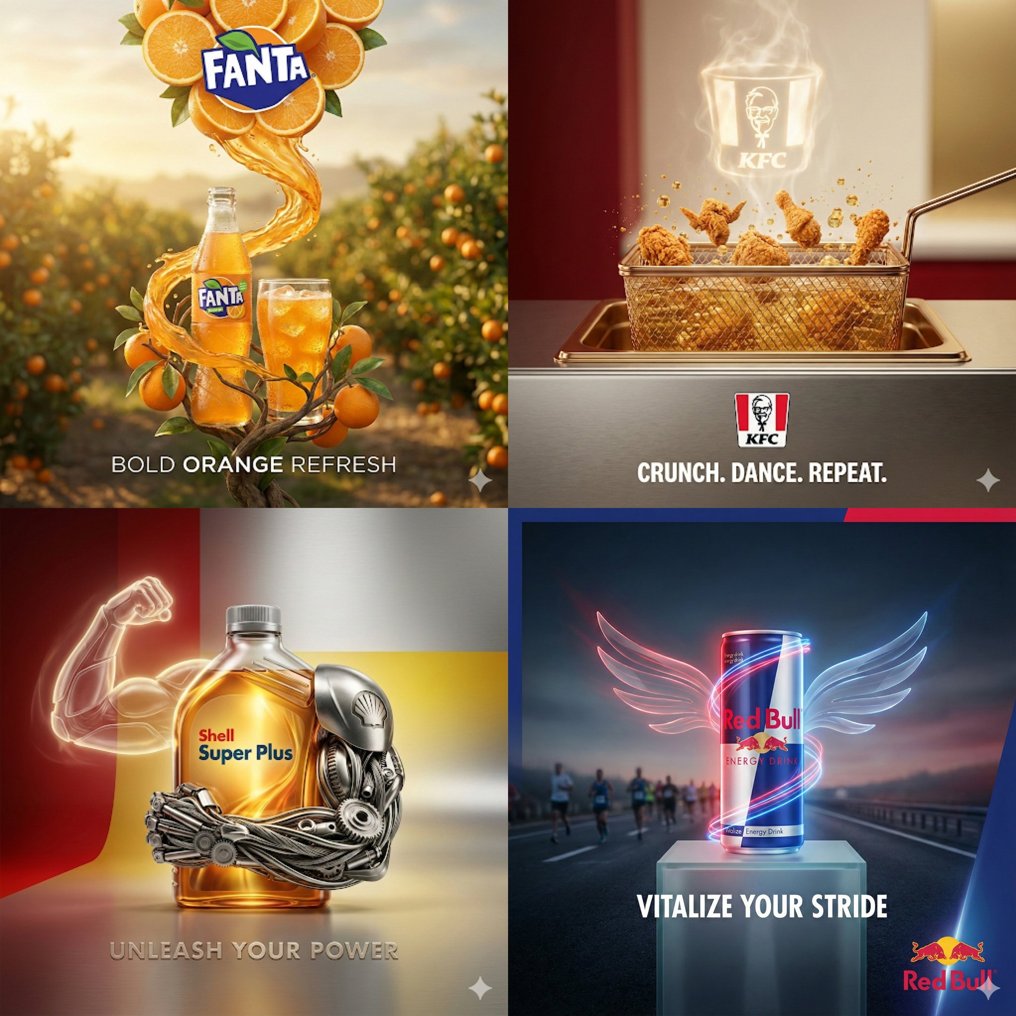 AI Surreal Luxury Brand Advertisement Design