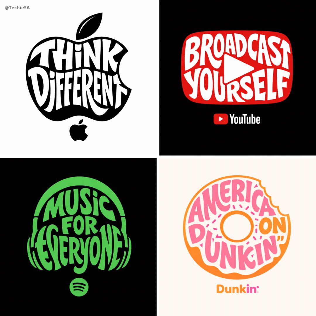Brand Slogan Typographic Illustration Prompt