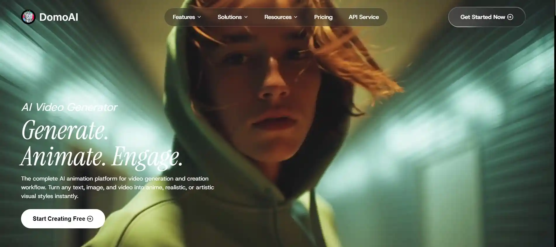 DomoAI: All-in-One AI Animation Studio