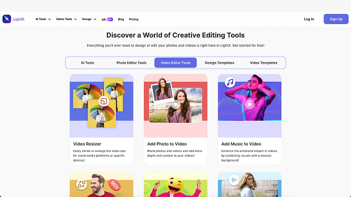 LightX: All-in-One Online & Mobile Video Editing
