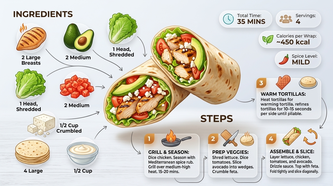 Modern Food Infographic Design