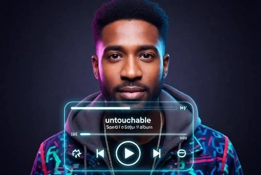 Spotify Album Cover Portrait - Modern Style