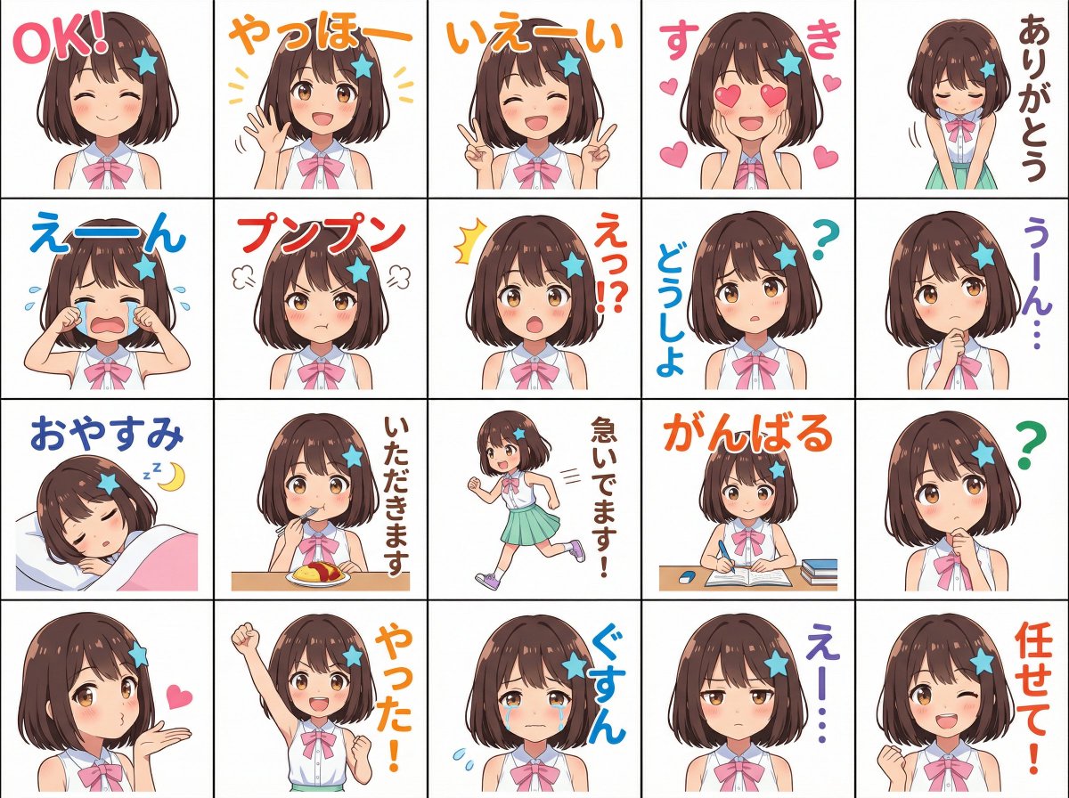 Tailored AI Stickers for Messenger App