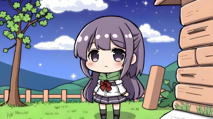 Adorable Forkawaii Anime Art Prompt for AI Generators