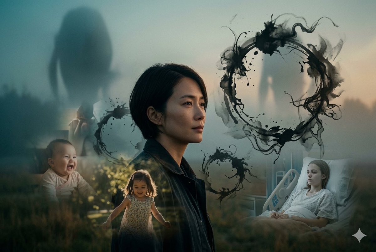 AI Poster Prompt for Arrival Movie in East Asian Ink Wash Style