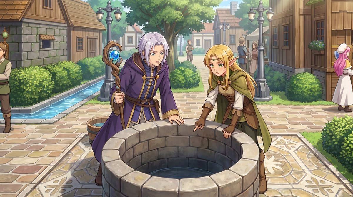 AI Prompt: Convert RPG Map to Anime Event Scene Illustration