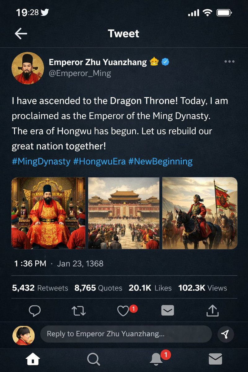 AI Prompt: Create a Custom Historical Figure Social Media Post Design
