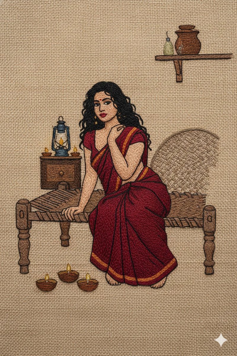 AI Prompt: Create Hand Embroidery-Style Thread Art from Your Uploaded Image
