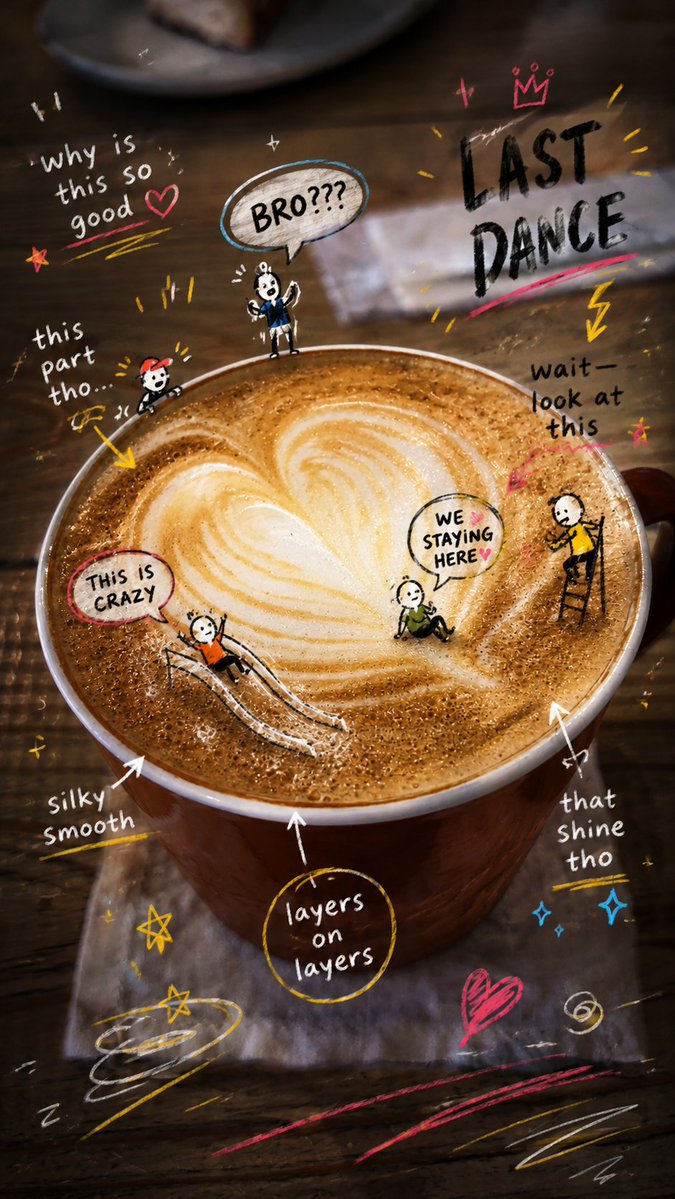 AI Prompt: Create Realistic Latte Photos with Custom Doodles for Social Media