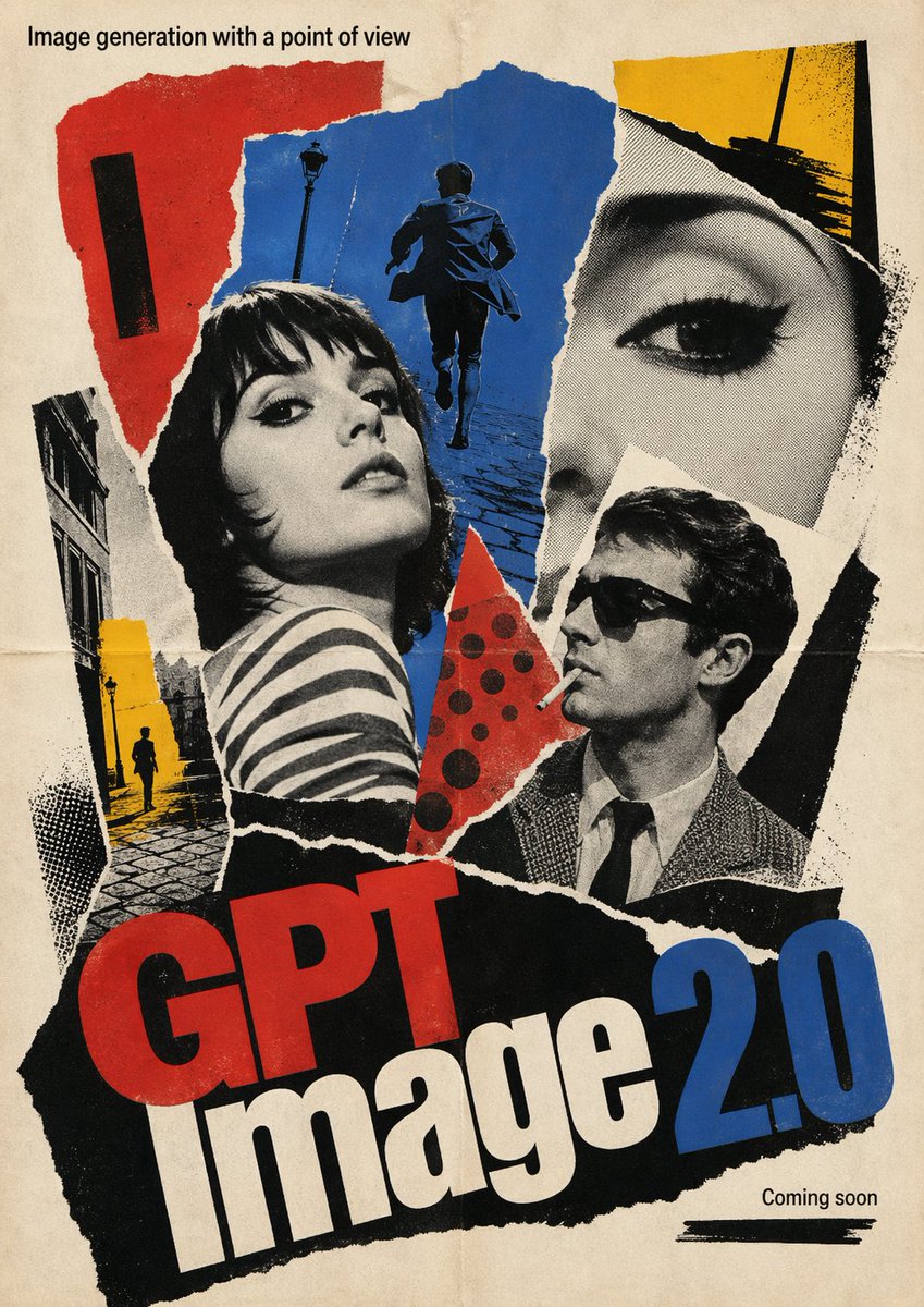 AI Prompt for 1960s French New Wave Movie Poster Design with Retro Typography