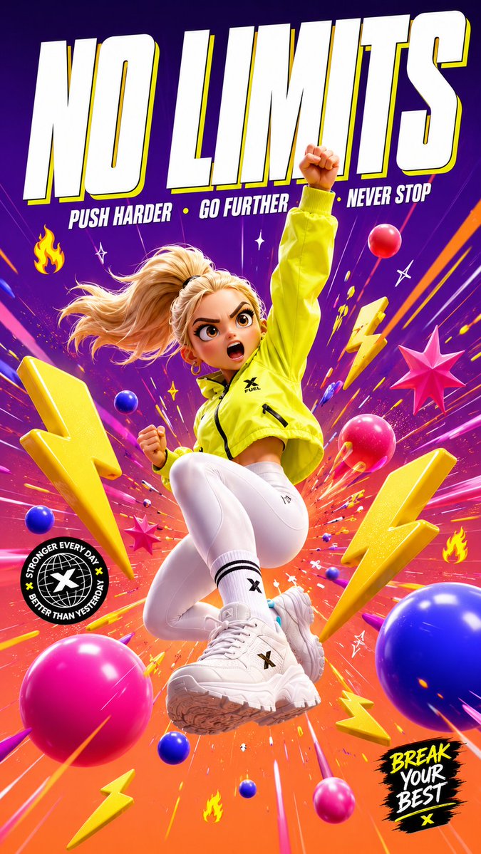 AI Prompt for 3D Cartoon Sports Poster Design
