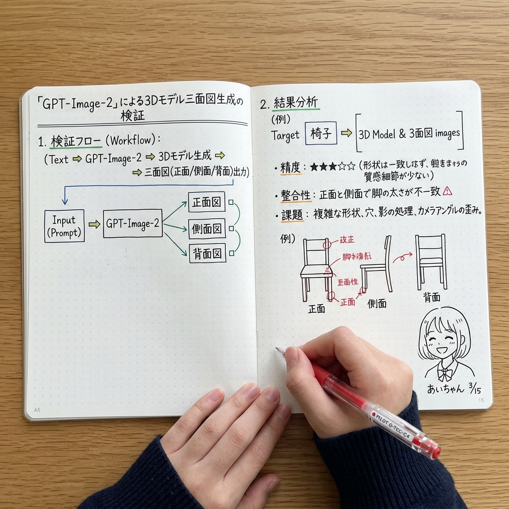AI Prompt for 3D Model Analysis Notebook Designs
