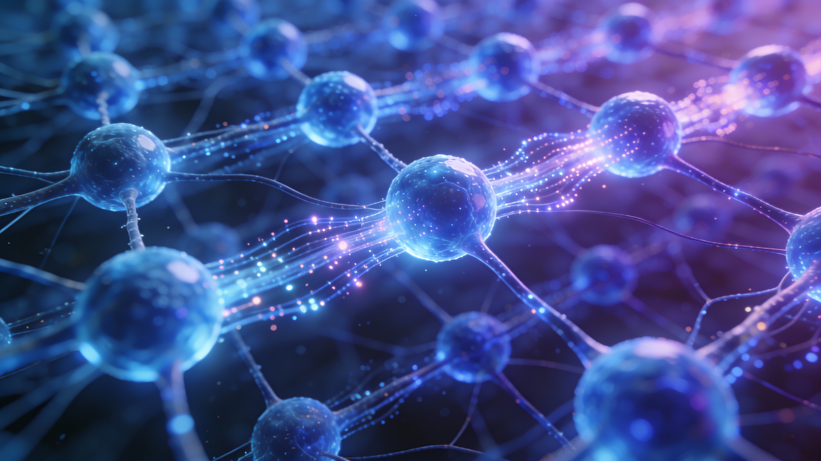 AI Prompt for 3D Neural Network Illustration