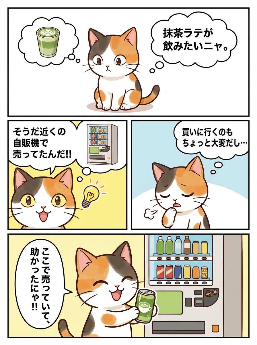 AI Prompt for 4-Panel Japanese Manga Strip with Cat Character