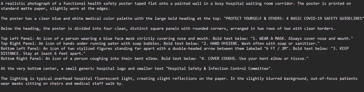AI Prompt for Accurate Text and Diagram Generation