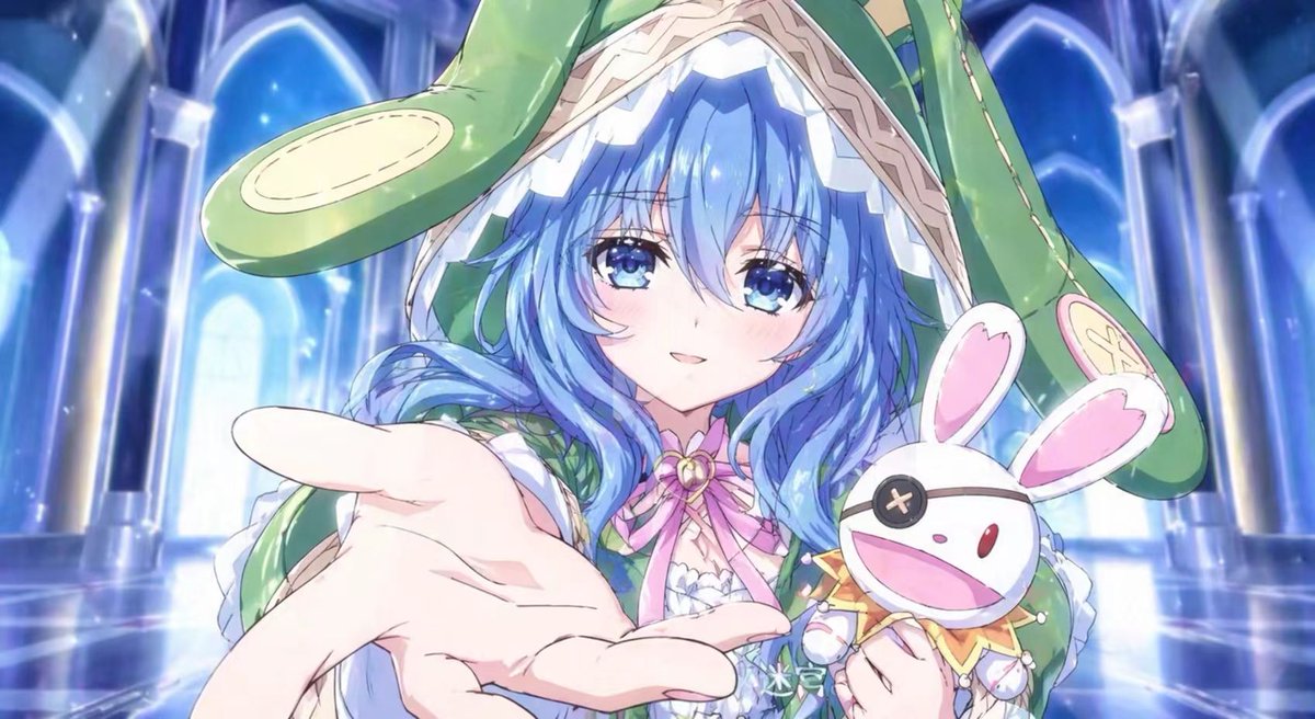AI Prompt for Anime Character with Bunny Hood - Fantasy Portrait Illustration
