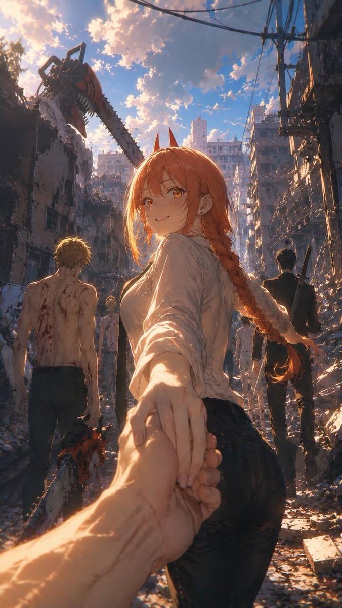 AI Prompt for Anime Cyberpunk Tokyo Cityscape with Woman