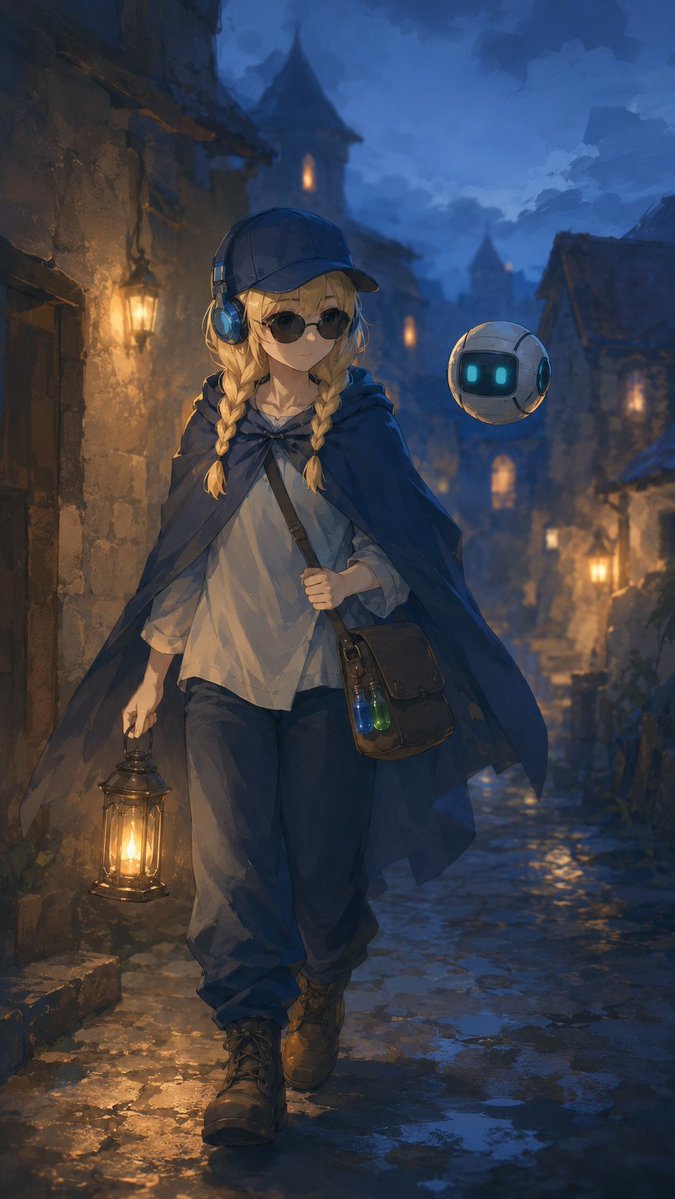 AI Prompt for Anime Fantasy Art: Young Alchemist Scene