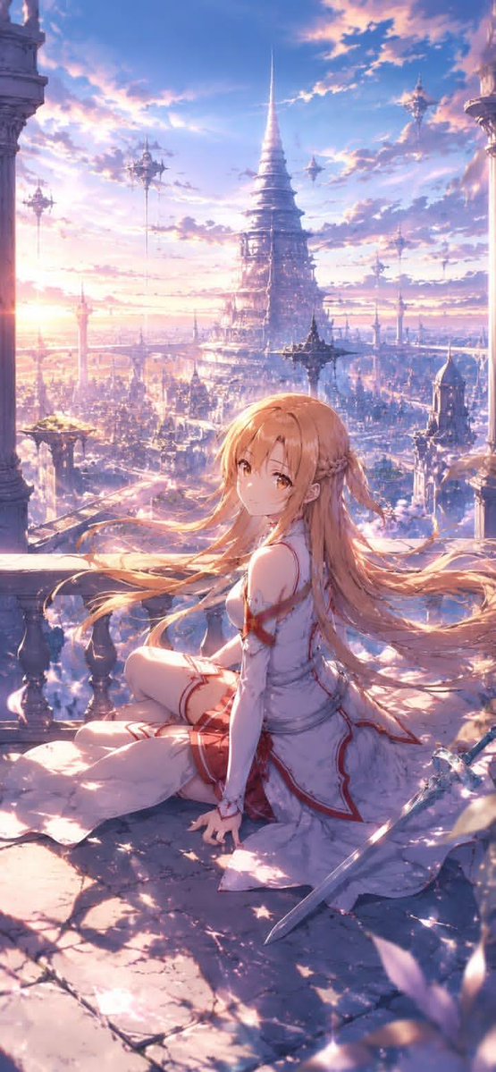 AI Prompt for Anime Fantasy Girl Illustration