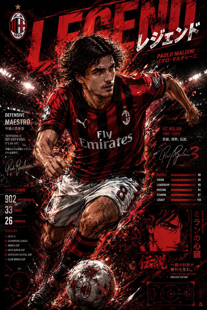 AI Prompt for Anime Football Recreations: Soccer Player Posters in Manga Style
