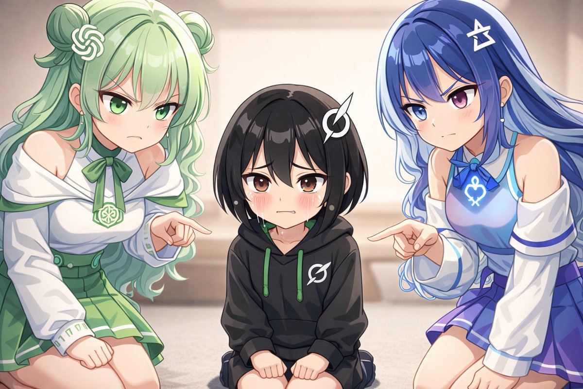 AI Prompt for Anime Girl AIs Character Scene