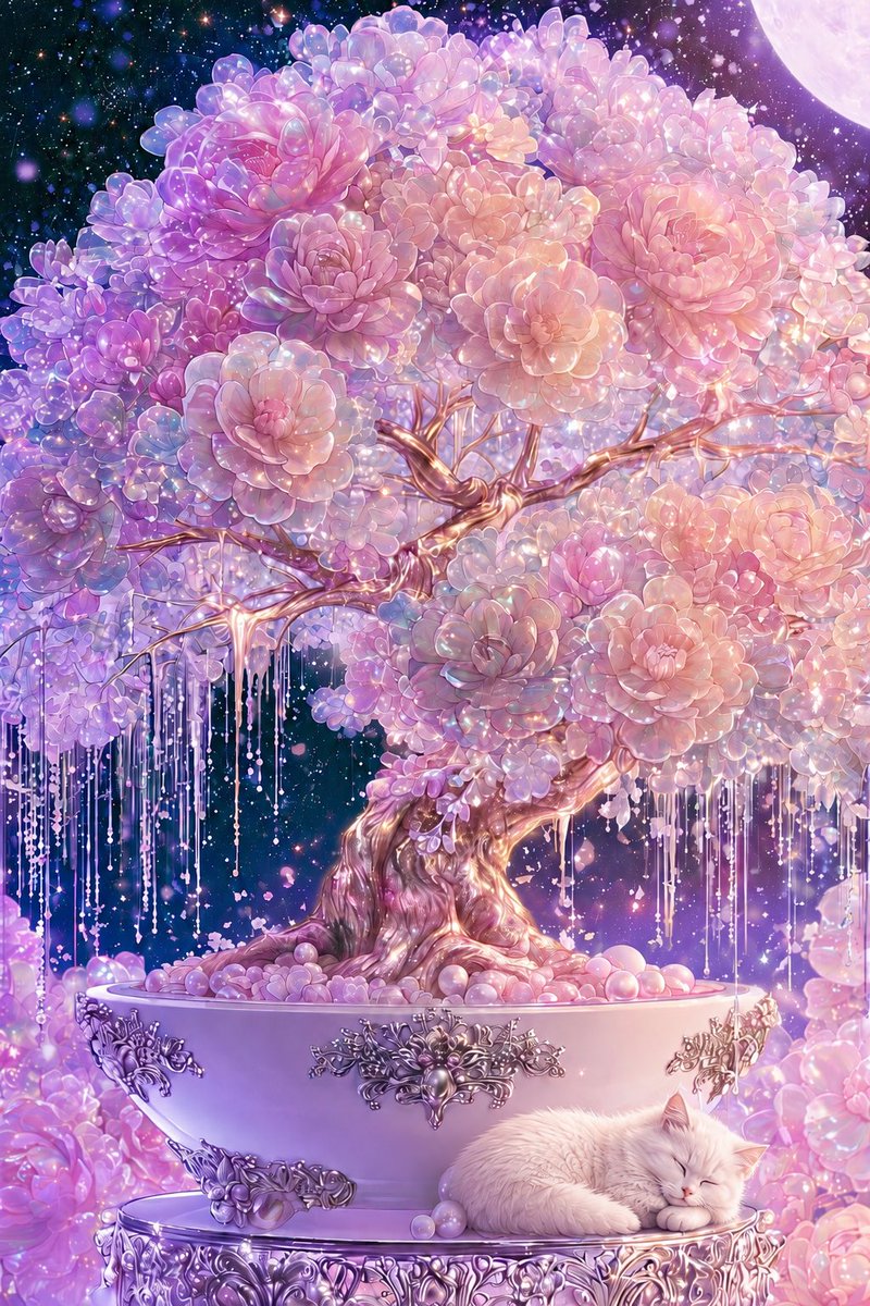 AI Prompt for Anime-Inspired Fantasy Bonsai Illustrations