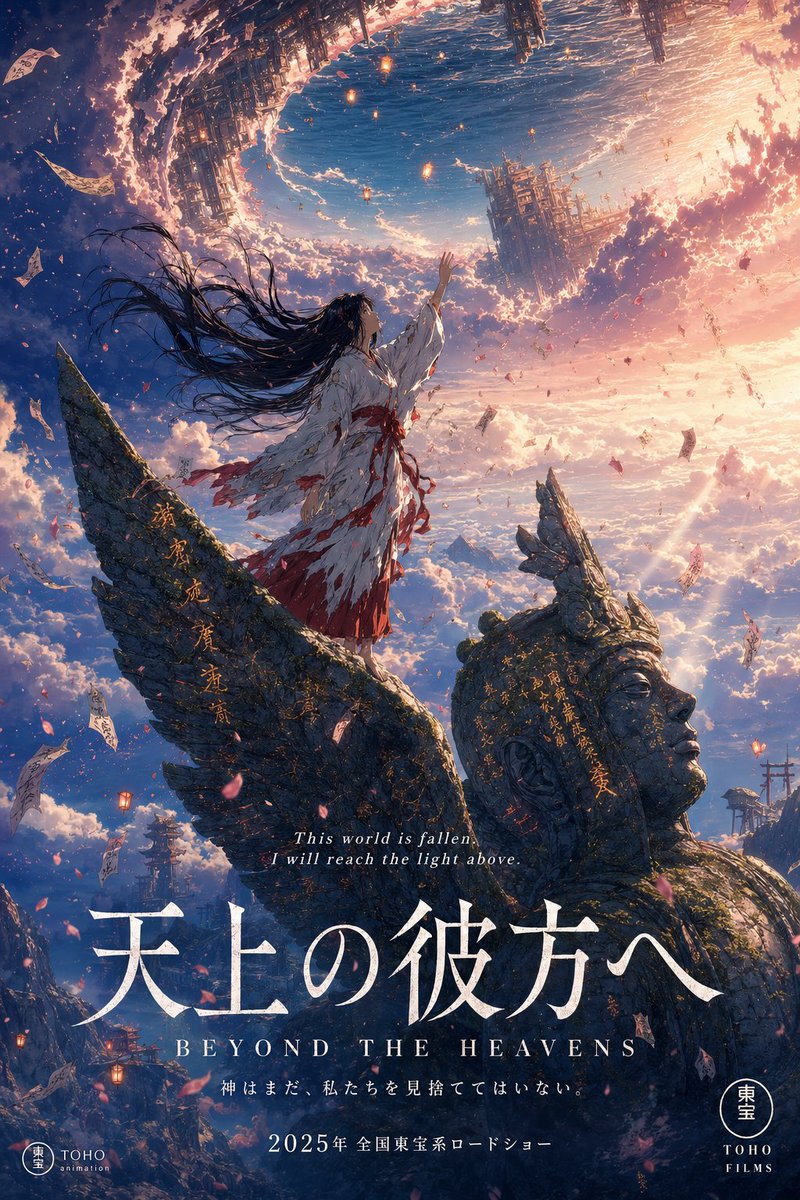 AI Prompt for Anime-Inspired Fantasy Movie Posters with Mystical Elements