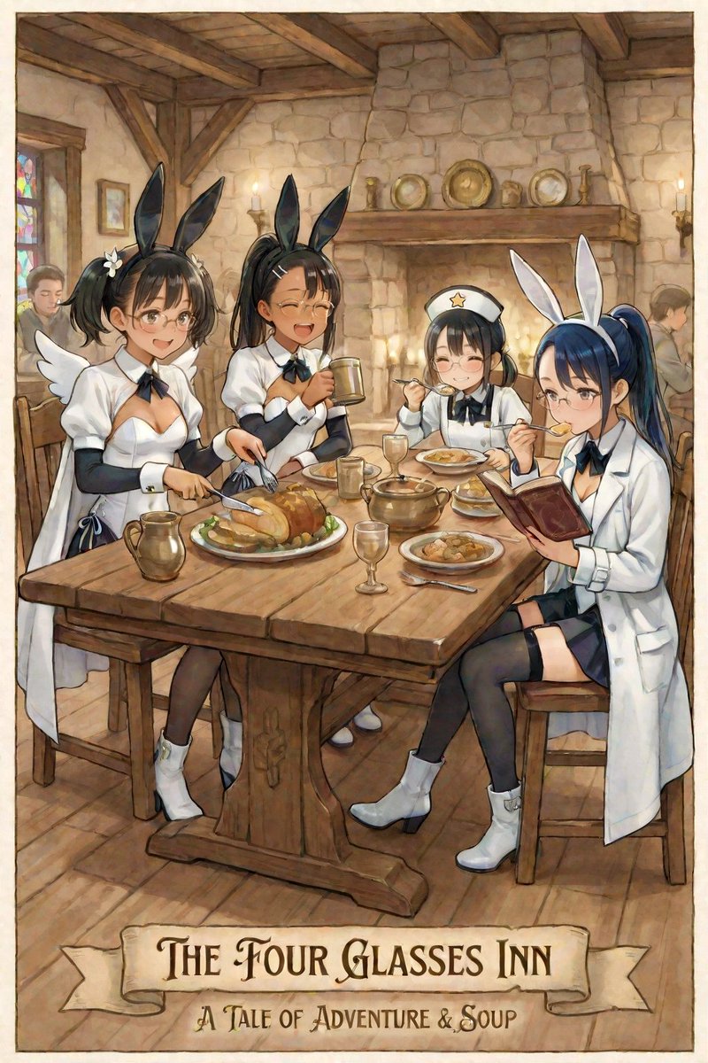 AI Prompt for Anime-Inspired Illustrations of Girls at Traditional Japanese Inns