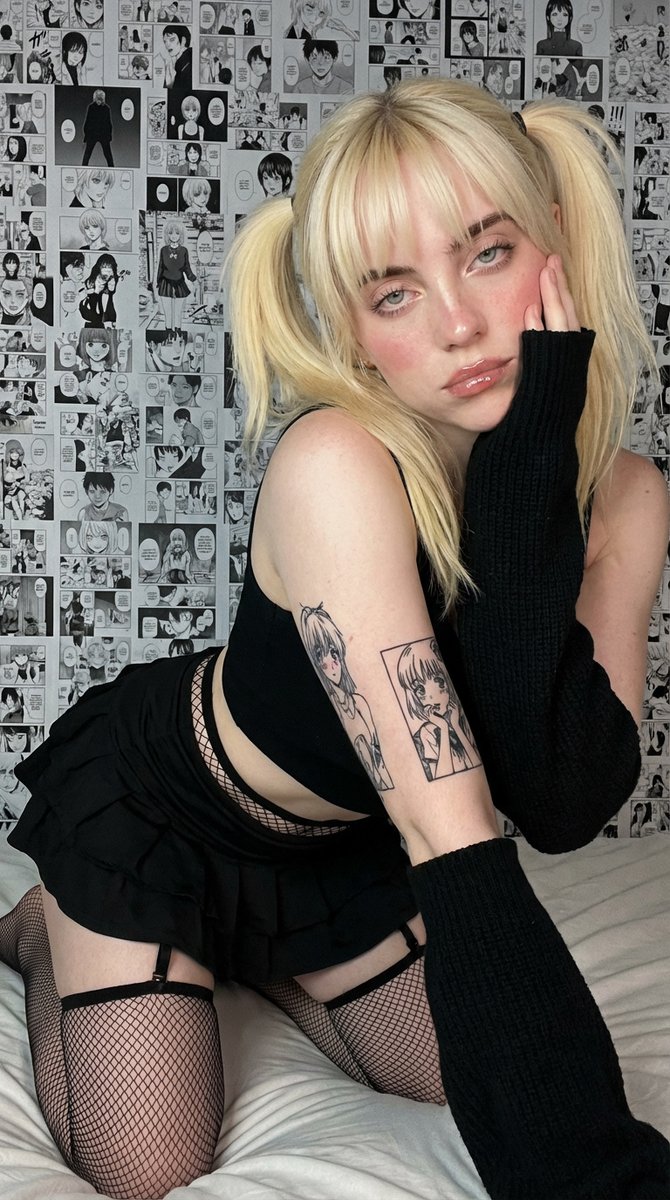 AI Prompt for Anime-Inspired Portrait Photography with Manga Wall Background
