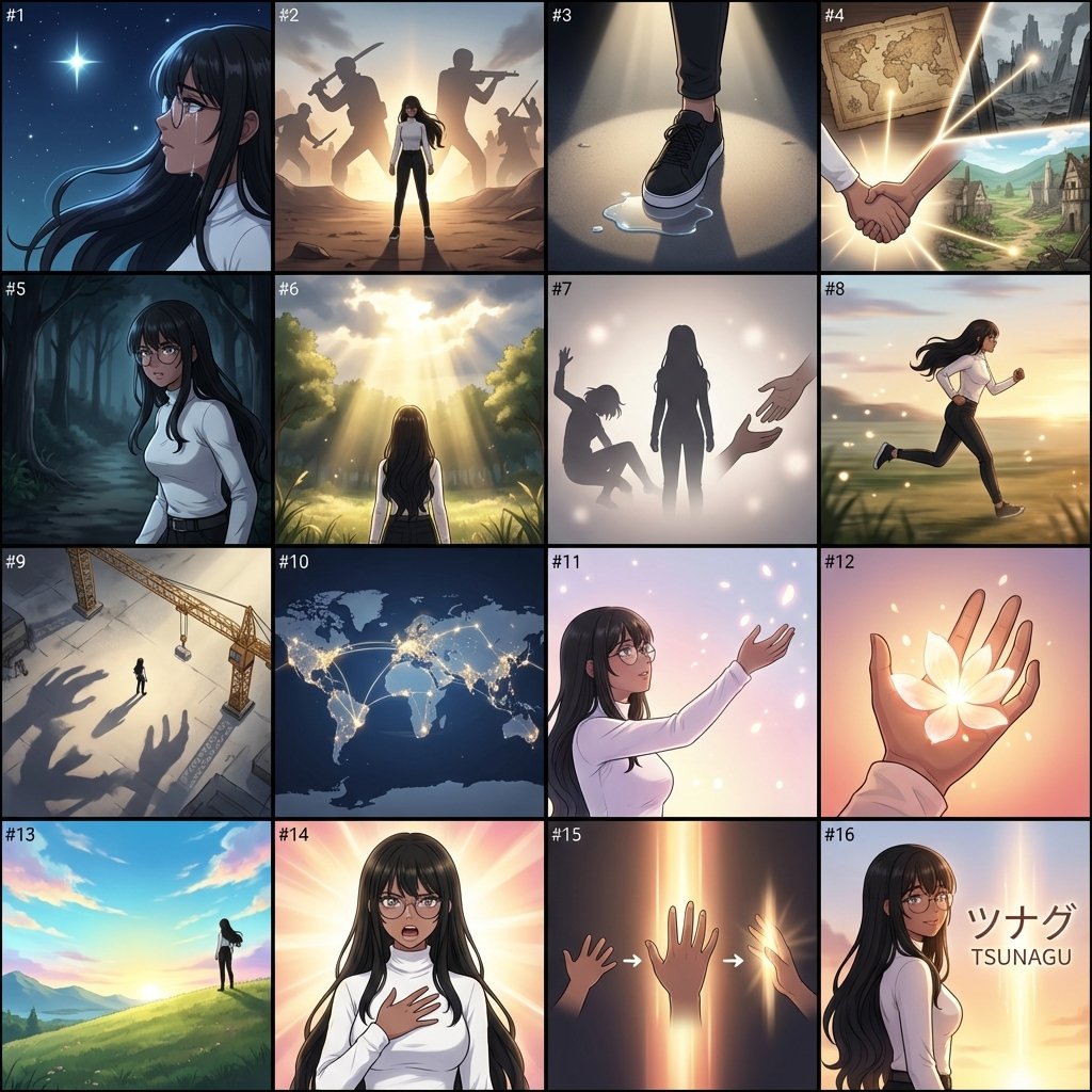 AI Prompt for Anime Music Video Storyboards with Consistent Character Design