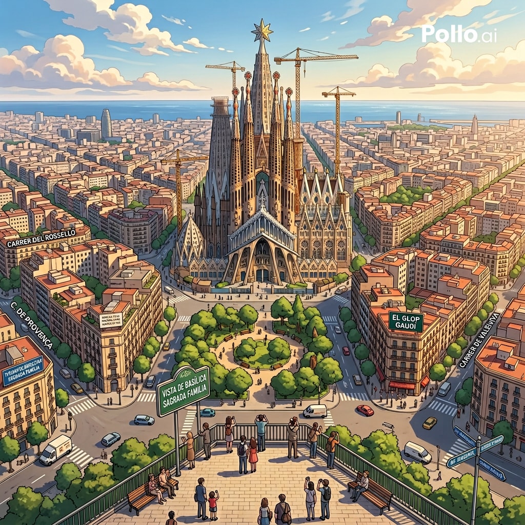 AI Prompt for Anime Panorama Conversion: Transform Google Maps into Vibrant Anime Landscapes