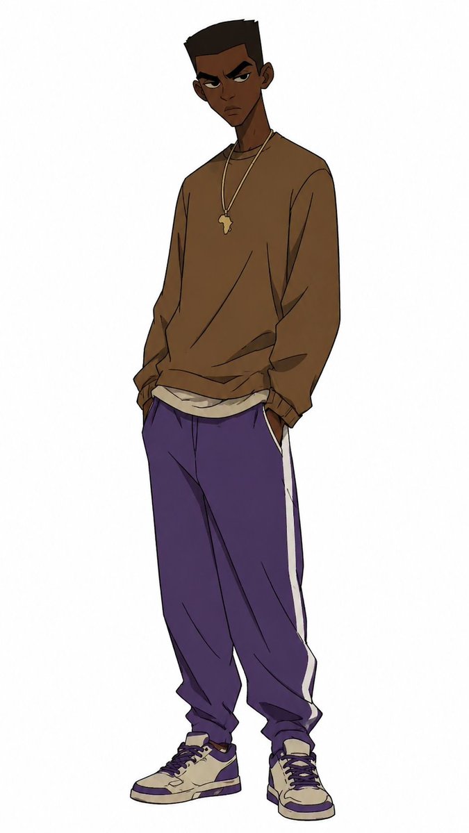 AI Prompt for Anime Streetwear Character Design