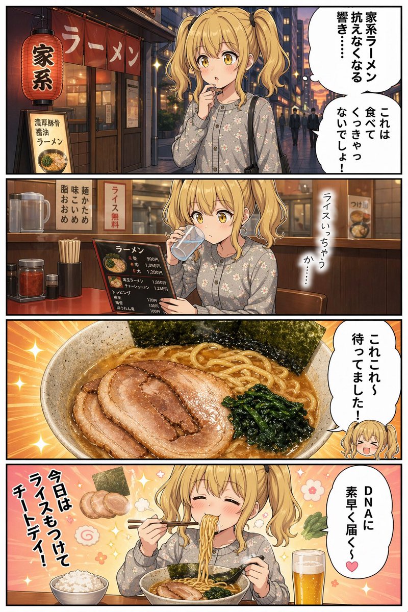 AI Prompt for Anime-Style Manga Ramen Comic Illustrations