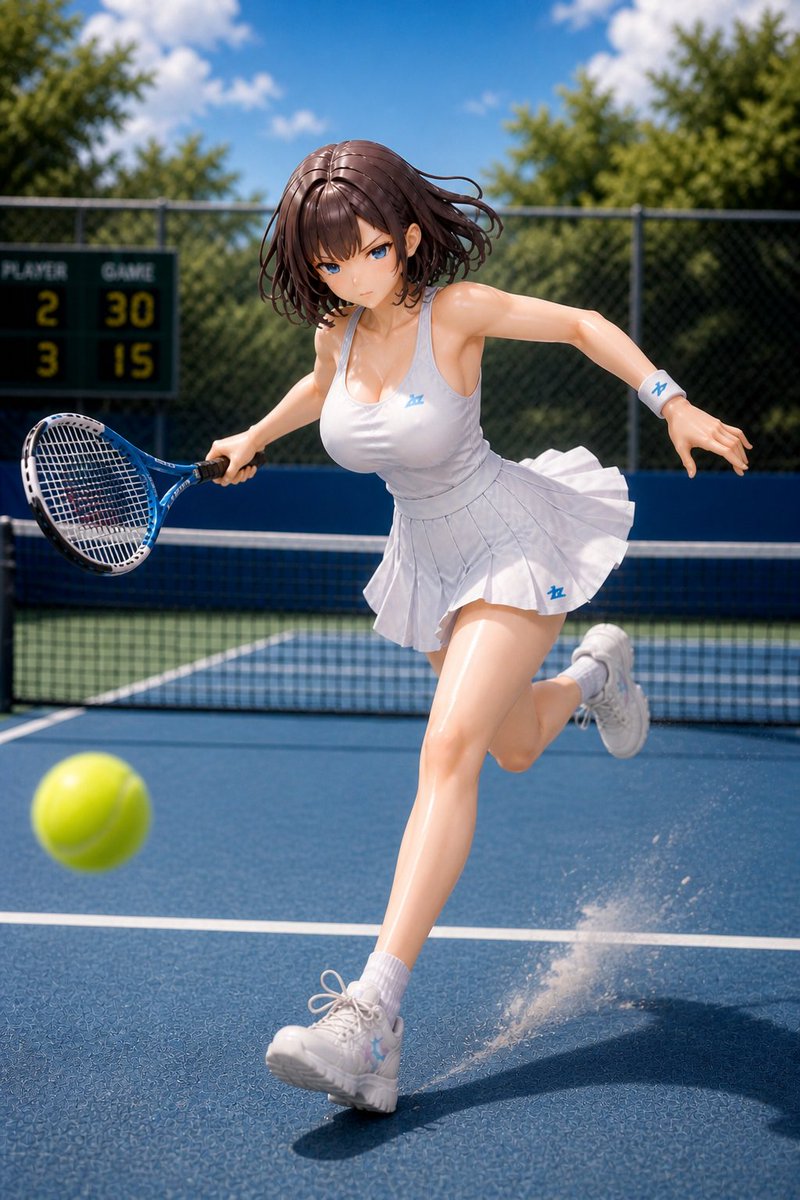 AI Prompt for Anime Tennis Scene Generation