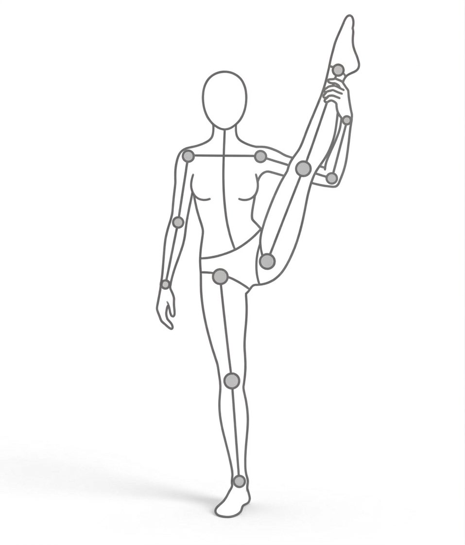 AI Prompt for Anime Yoga Wear Illustration