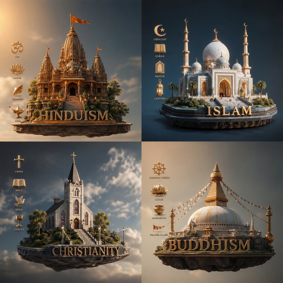 AI Prompt for Architectural Infographic Dioramas