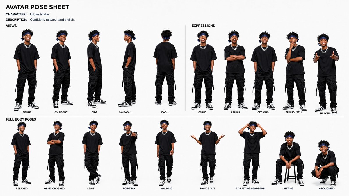 AI Prompt for Avatar Character Standards