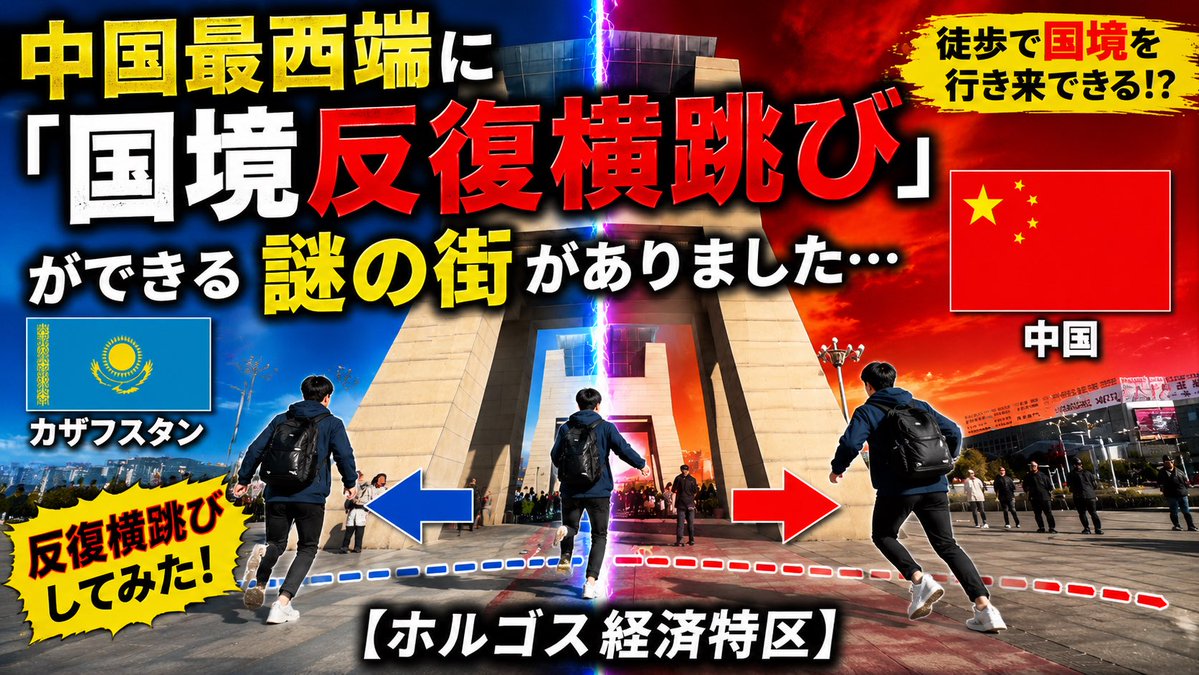 AI Prompt for Bold, Viral YouTube Thumbnail - Dramatic Border Crossing