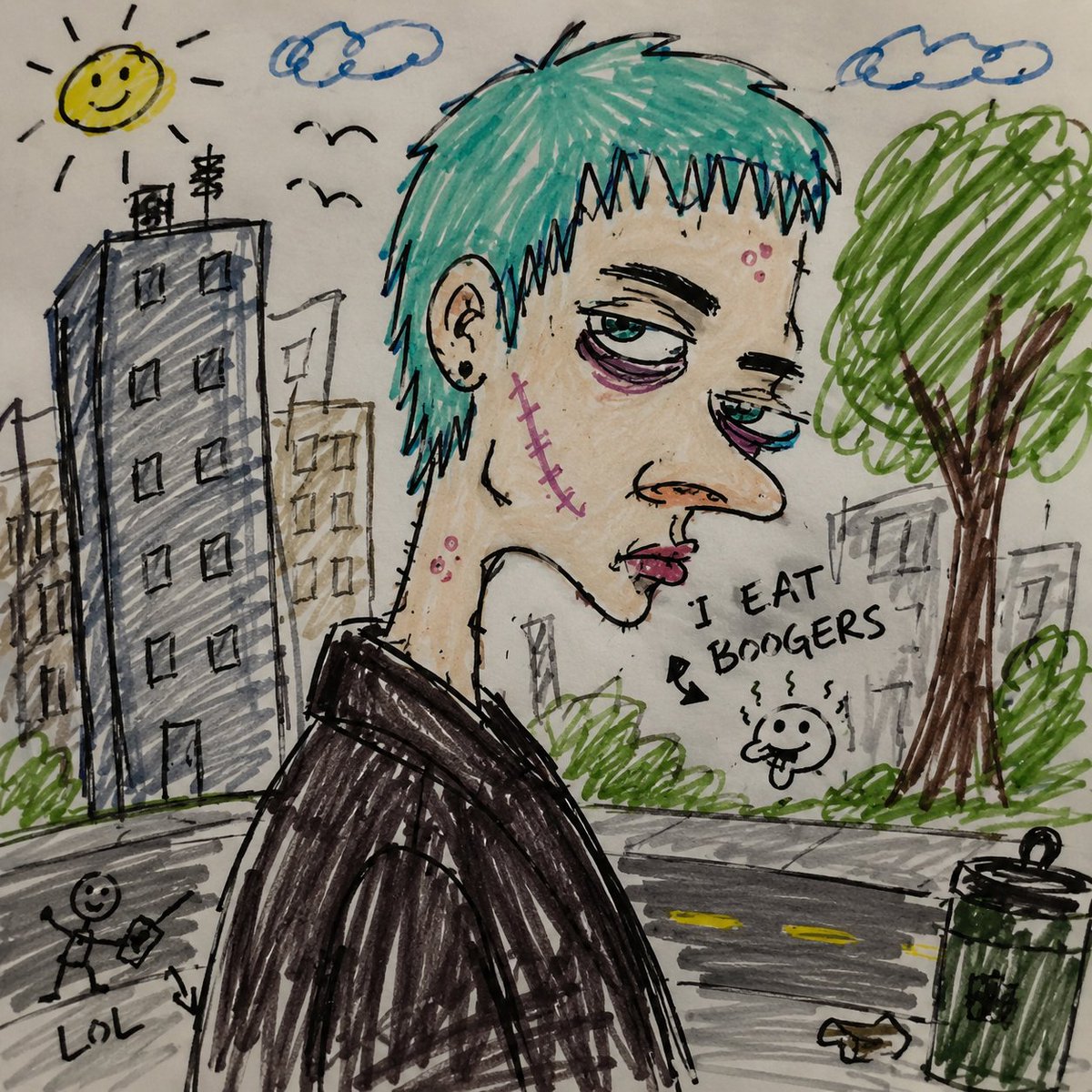 AI Prompt for Cartoon-Style Selfie Meme Generator