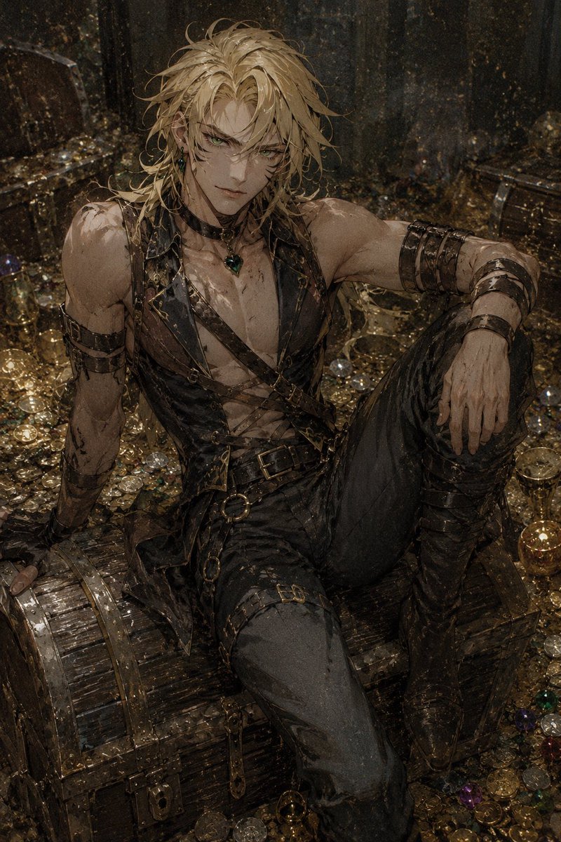 AI Prompt for Censored Dark Fantasy Anime Portrait Generator