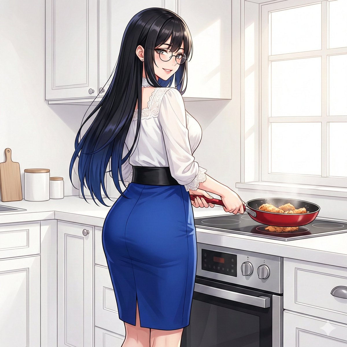 AI Prompt for Character with Food Offer, Nano Theme