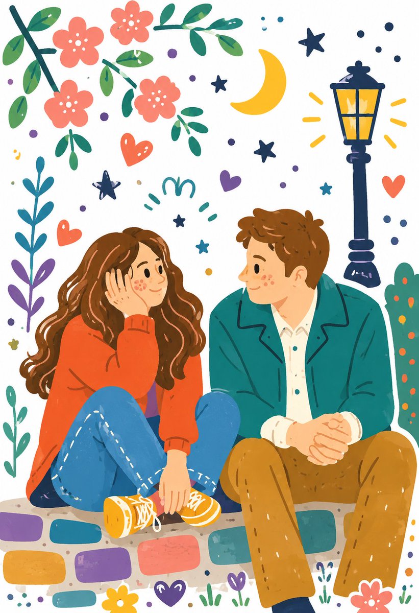 AI Prompt for Charming Flat Folk Illustrations
