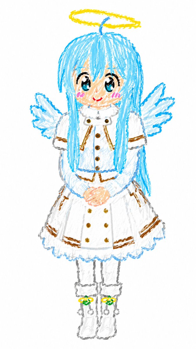 AI Prompt for Chibi Angel Girl Character Art