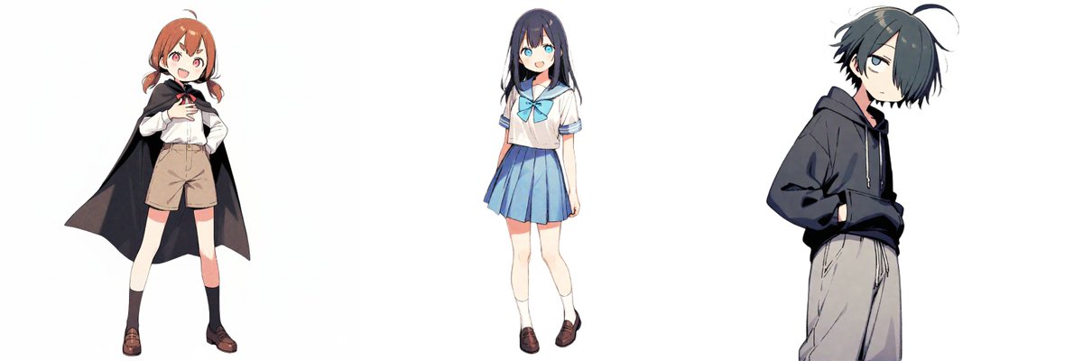 AI Prompt for Chibi Character Illustration with Lucky Gods Costume Swap