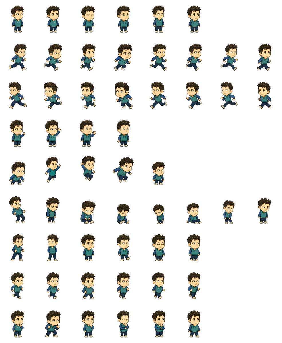 AI Prompt for Chibi Sprite Sheet Art Generator