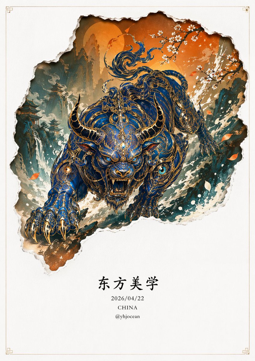 AI Prompt for Chinese Mythical Beasts Character Illustrations